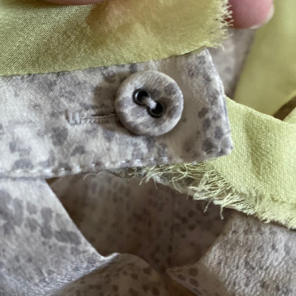 ❌SOLD❌Rebecca Taylor 100% Silk Sleeveless Flowy Dress🤍⭐️🤍 - Picture 12 of 15